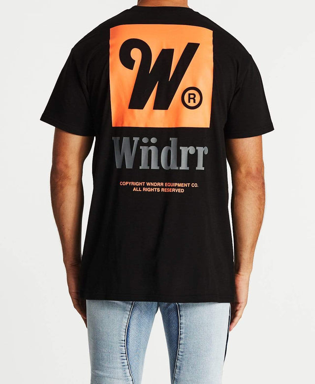WNDRR Due Custom Fit T-Shirt Black