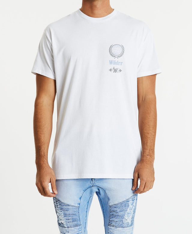 WNDRR Fortify Custom Fit T-Shirt White