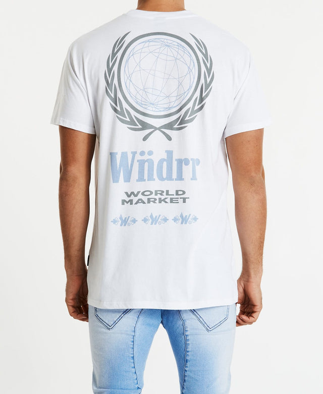 WNDRR Fortify Custom Fit T-Shirt White