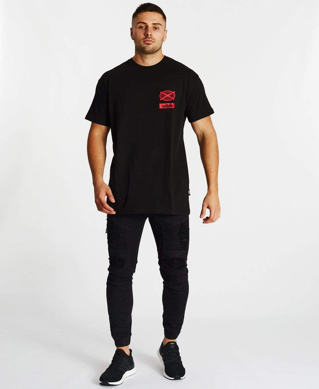 WNDRR Herro Custom Fit T-Shirt Black