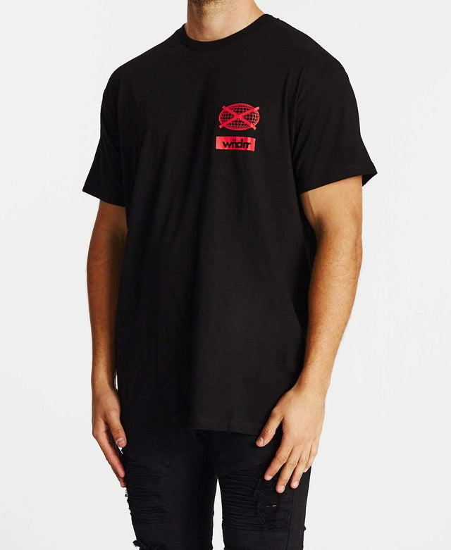 WNDRR Herro Custom Fit T-Shirt Black