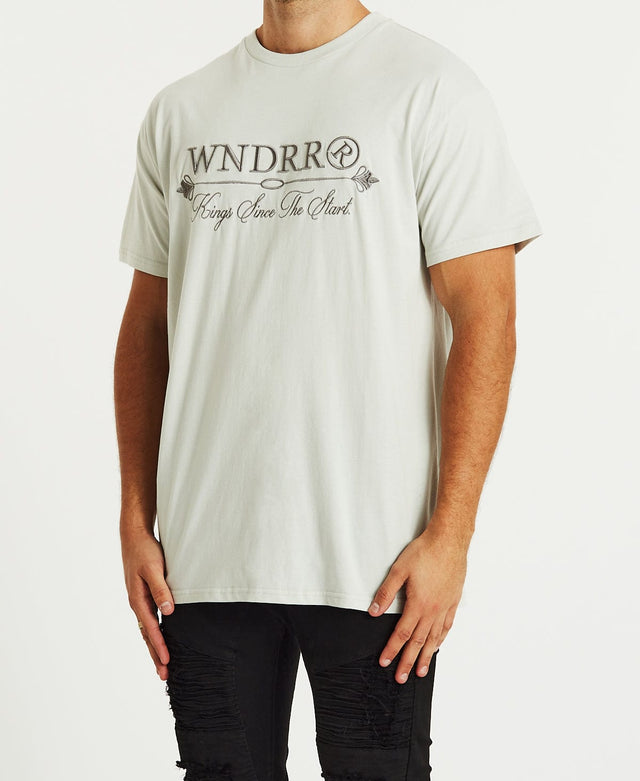 WNDRR High Key Custom Fit T-Shirt Soft Grey