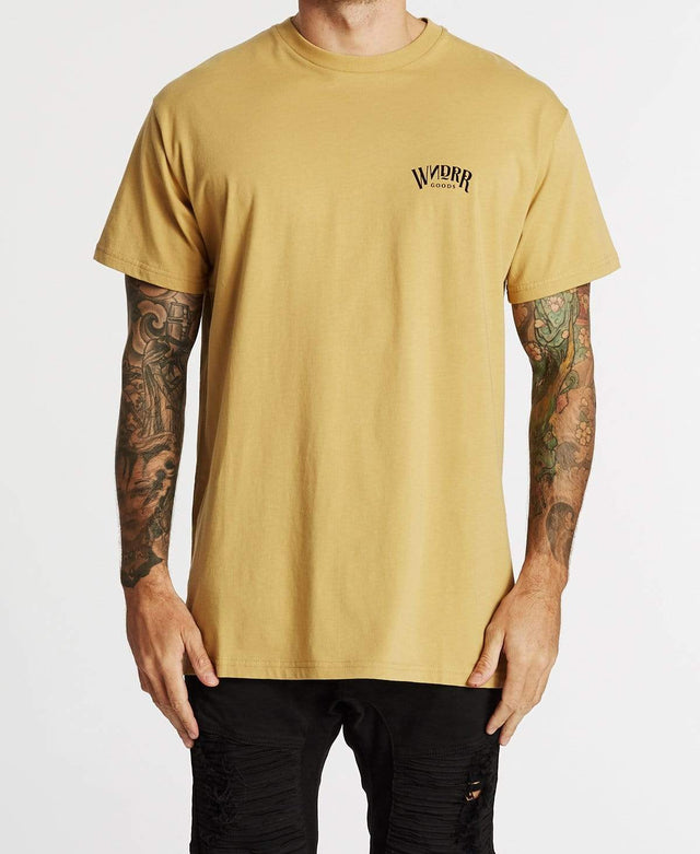 WNDRR Industry Custom Fit T-Shirt Tan