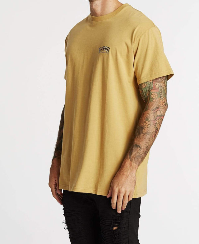 WNDRR Industry Custom Fit T-Shirt Tan