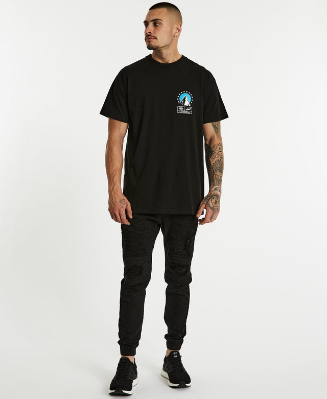 WNDRR Latitude Custom Fit T-Shirt Black