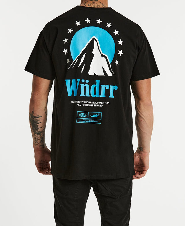WNDRR Latitude Custom Fit T-Shirt Black