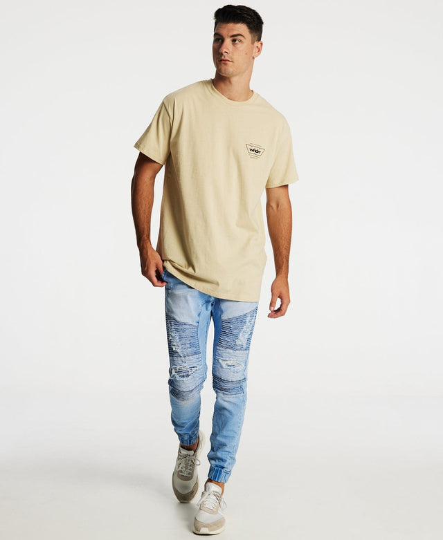 WNDRR Layout Custom Fit T-Shirt Tan