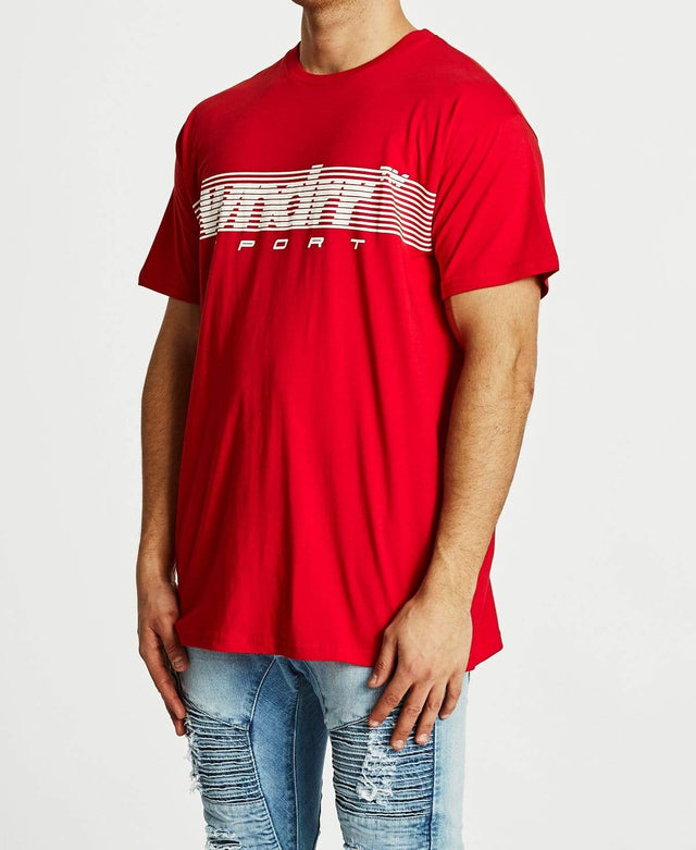 WNDRR Legacy Custom Fit T-Shirt Red