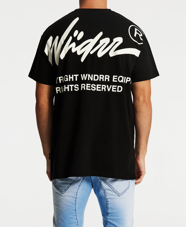 WNDRR Offend Custom Fit T-Shirt Black
