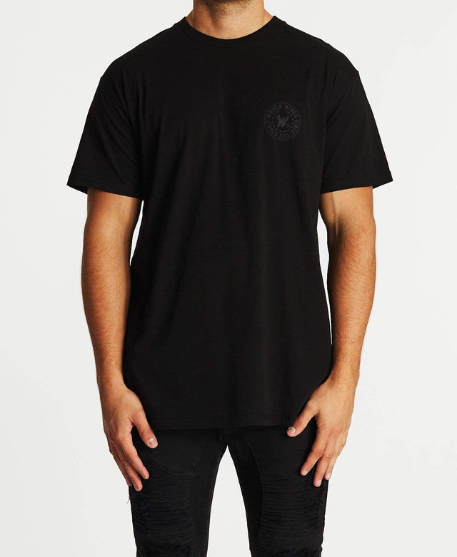 WNDRR Ornament Custom Fit T-Shirt Black