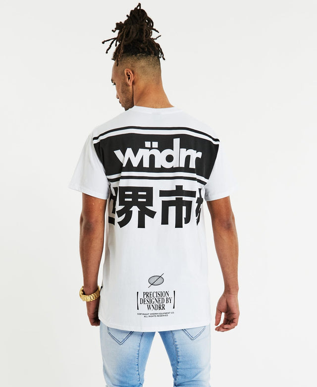 WNDRR Precision Custom Fit Tee - White WHITE