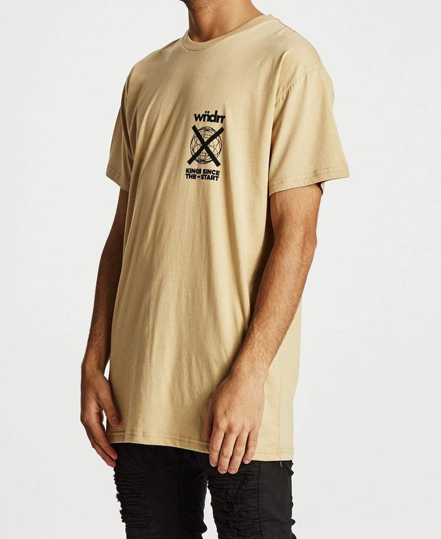 WNDRR Prosper Custom Fit T-Shirt Tan