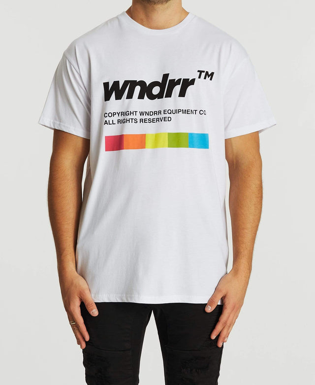 WNDRR Recorder Custom Fit T-Shirt White