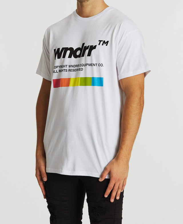 WNDRR Recorder Custom Fit T-Shirt White