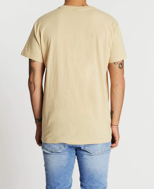 WNDRR Reece Custom Fit T-Shirt Tan