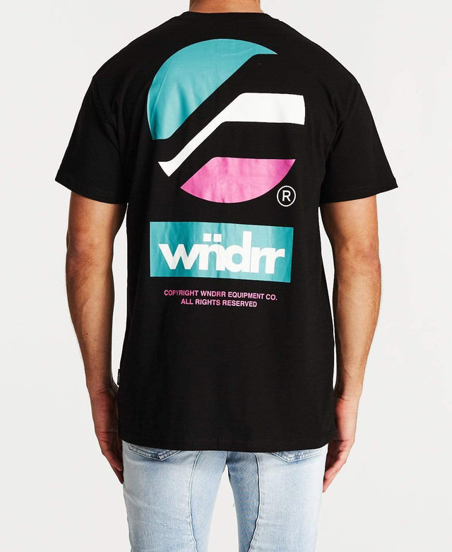 WNDRR Runnin Custom Fit T-Shirt Black