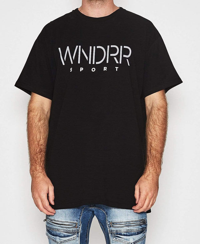 WNDRR Spirit Custom Fit T-Shirt Black