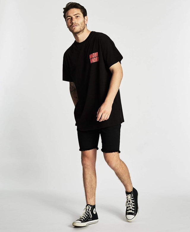 WNDRR Vandals Custom Fit T-Shirt Black