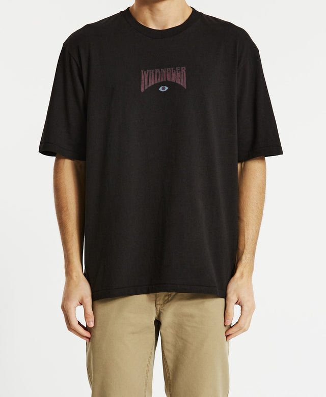 Wrangler Gaia Baggy T-Shirt Worn Black