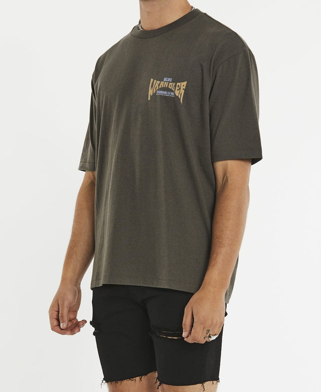 Wrangler Sirens Baggy T-Shirt Slate Grey